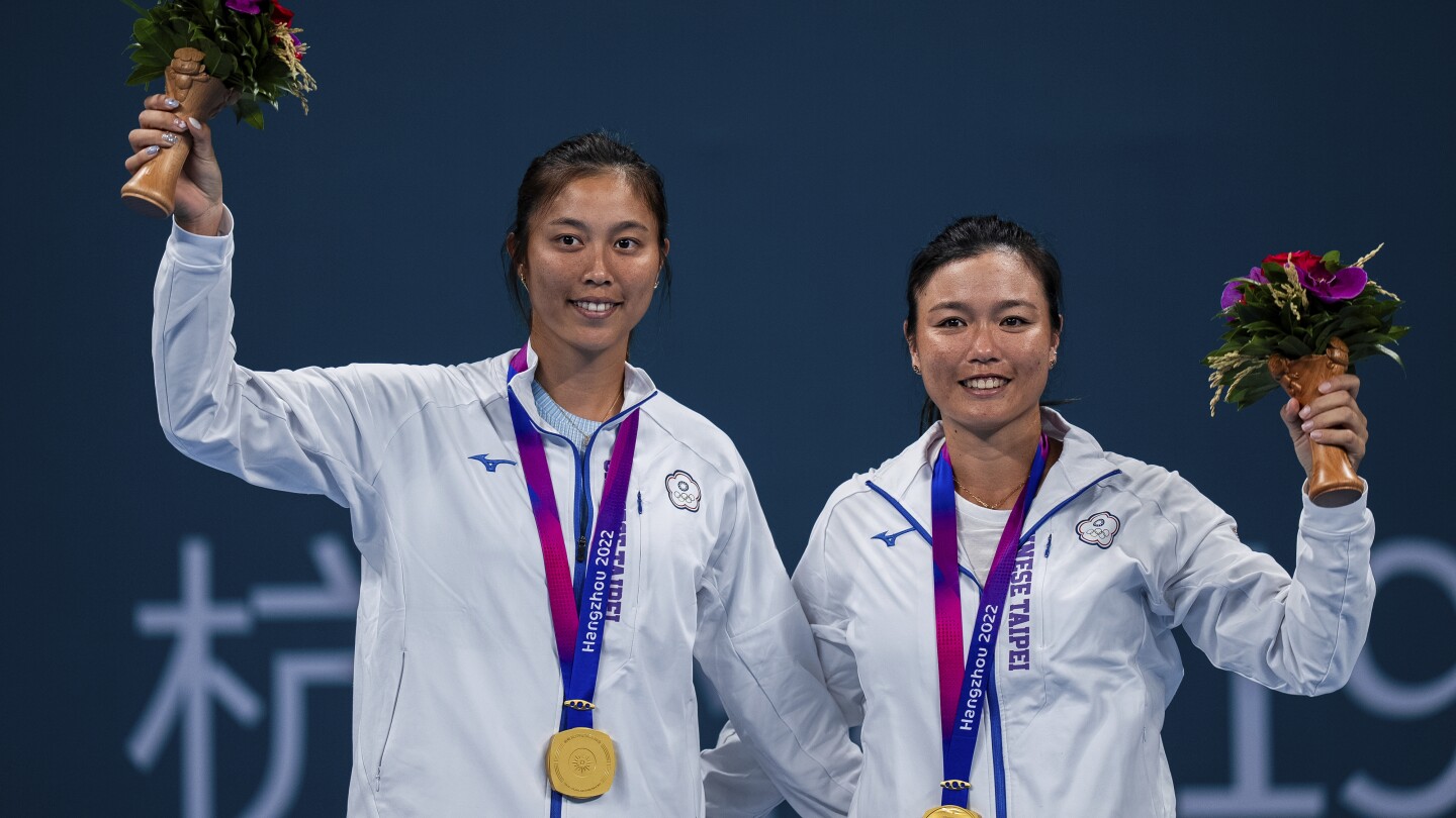 Des sœurs taïwanaises remportent l'or en double féminin aux Jeux asiatiques