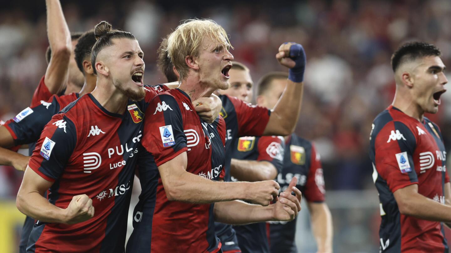 Les problèmes de la Roma s'aggravent avec la défaite 4-1 contre le promu Gênes en Serie A