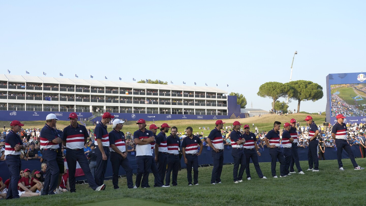 Aucun blessé alors que l'incendie sur le parcours de la Ryder Cup en Italie a été rapidement maîtrisé