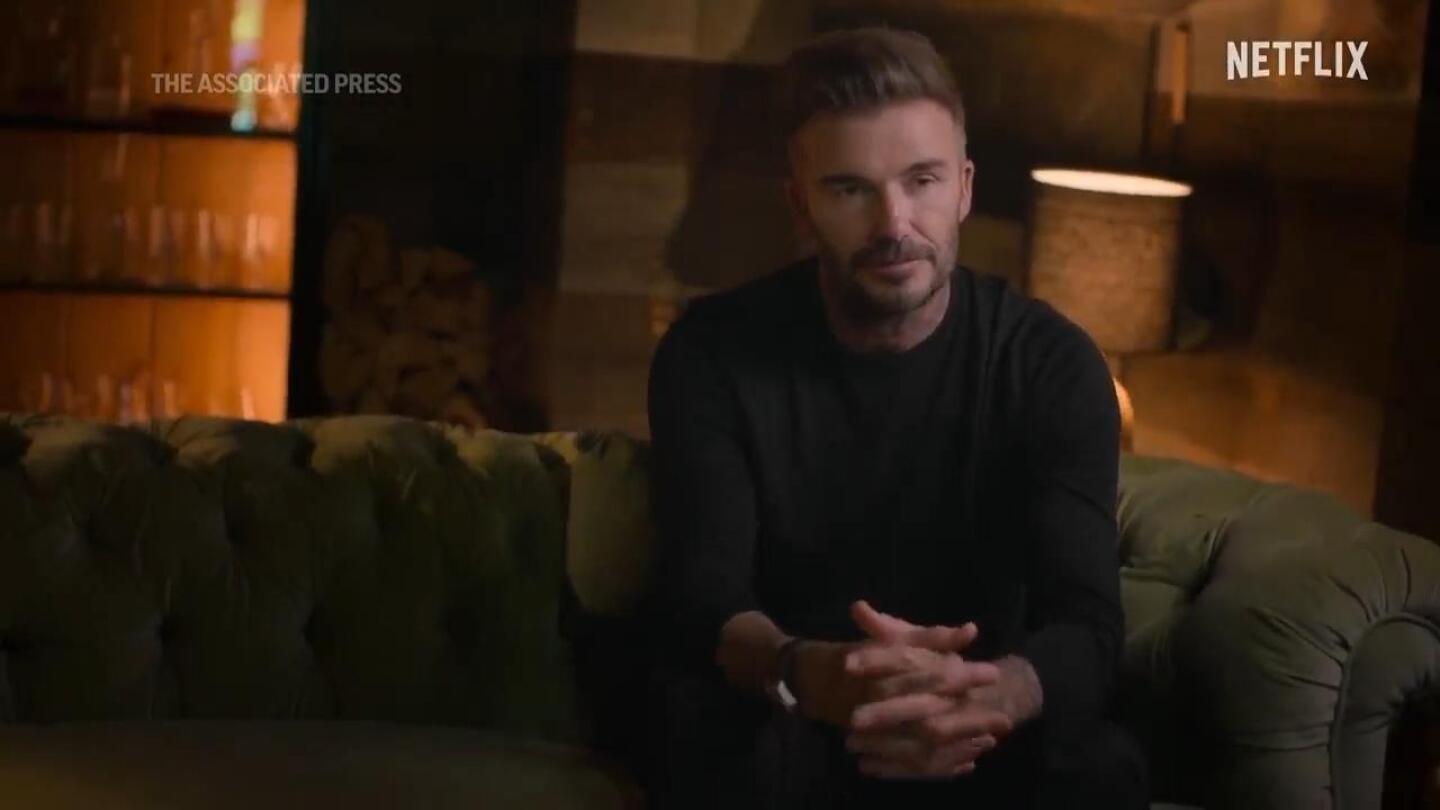 David Beckham réfléchit aux hauts et aux bas du documentaire "Beckham" et le qualifie de "montagnes russes émotionnelles"