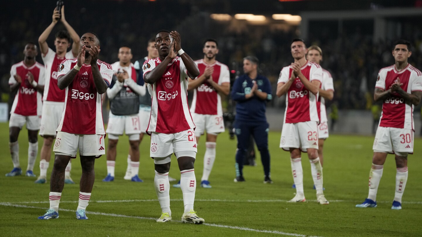 JOUR DE MATCH : le géant néerlandais de l'Ajax dans le pétrin se dirige vers Brighton en Ligue Europa