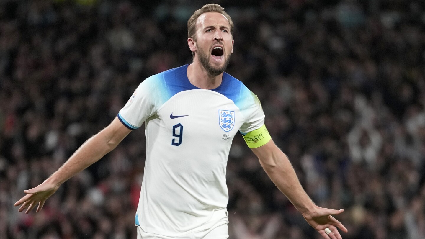 Kane marque deux buts alors que l'Angleterre décroche sa place pour l'Euro 2024 avec une victoire 3-1 sur l'Italie frappée par le scandale