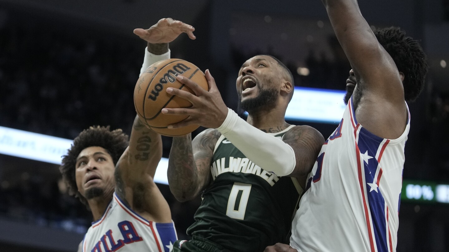 Lillard établit le record des Bucks avec 39 points lors de ses débuts et mène Milwaukee devant Philadelphie 118-117