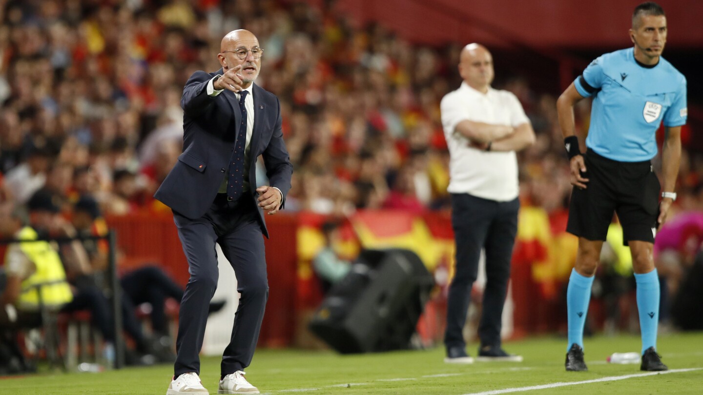 Sancet, seul nouveau venu dans l'équipe espagnole pour les éliminatoires européennes contre l'Écosse et la Norvège