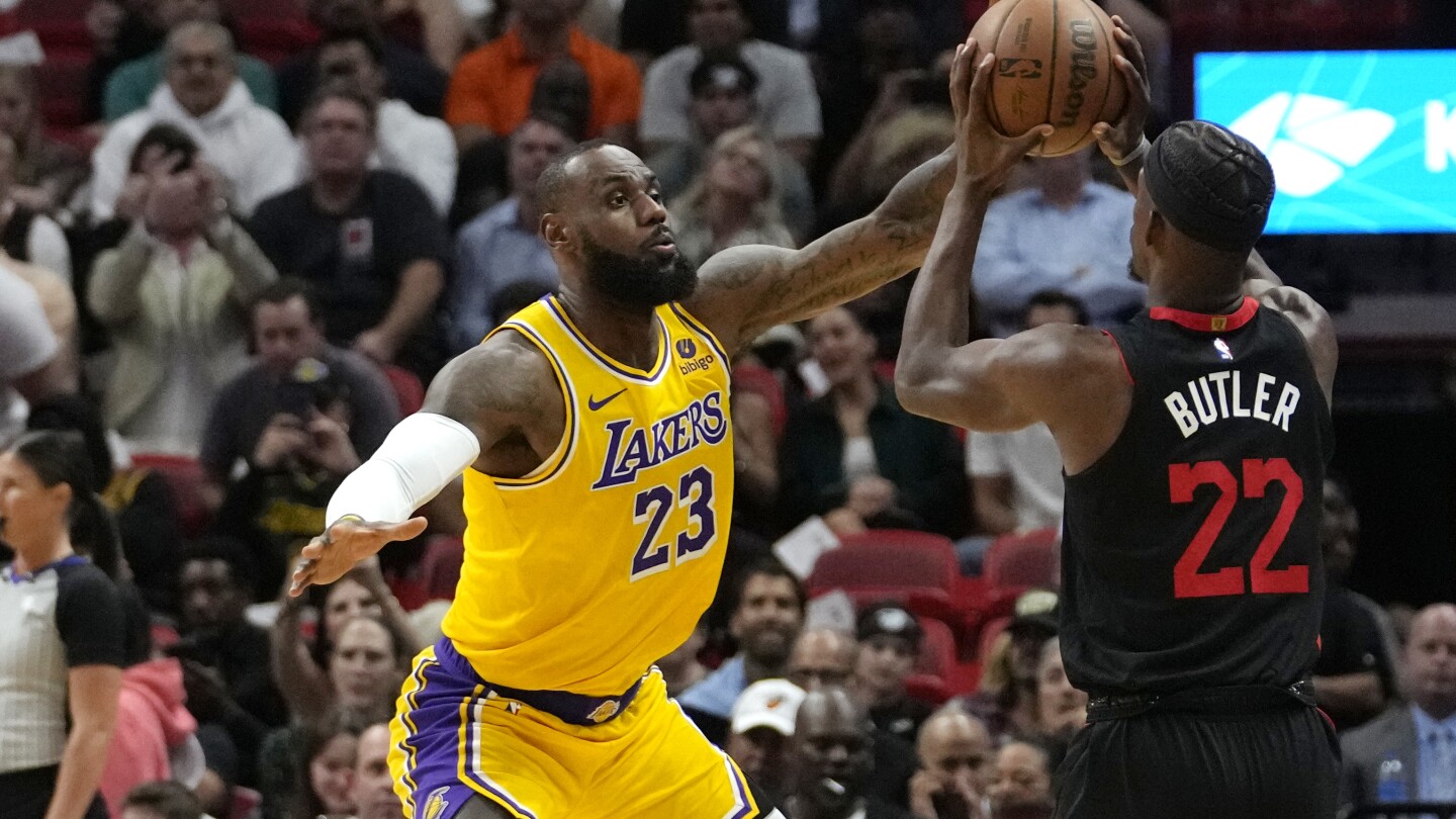 Adebayo a un triple-double, Butler en marque 28, Heat résiste à LeBron et aux Lakers 108-107
