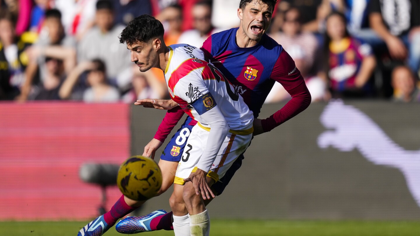 Barcelone a besoin d'un but contre son camp pour sauver le match nul 1-1 contre le Rayo en championnat espagnol