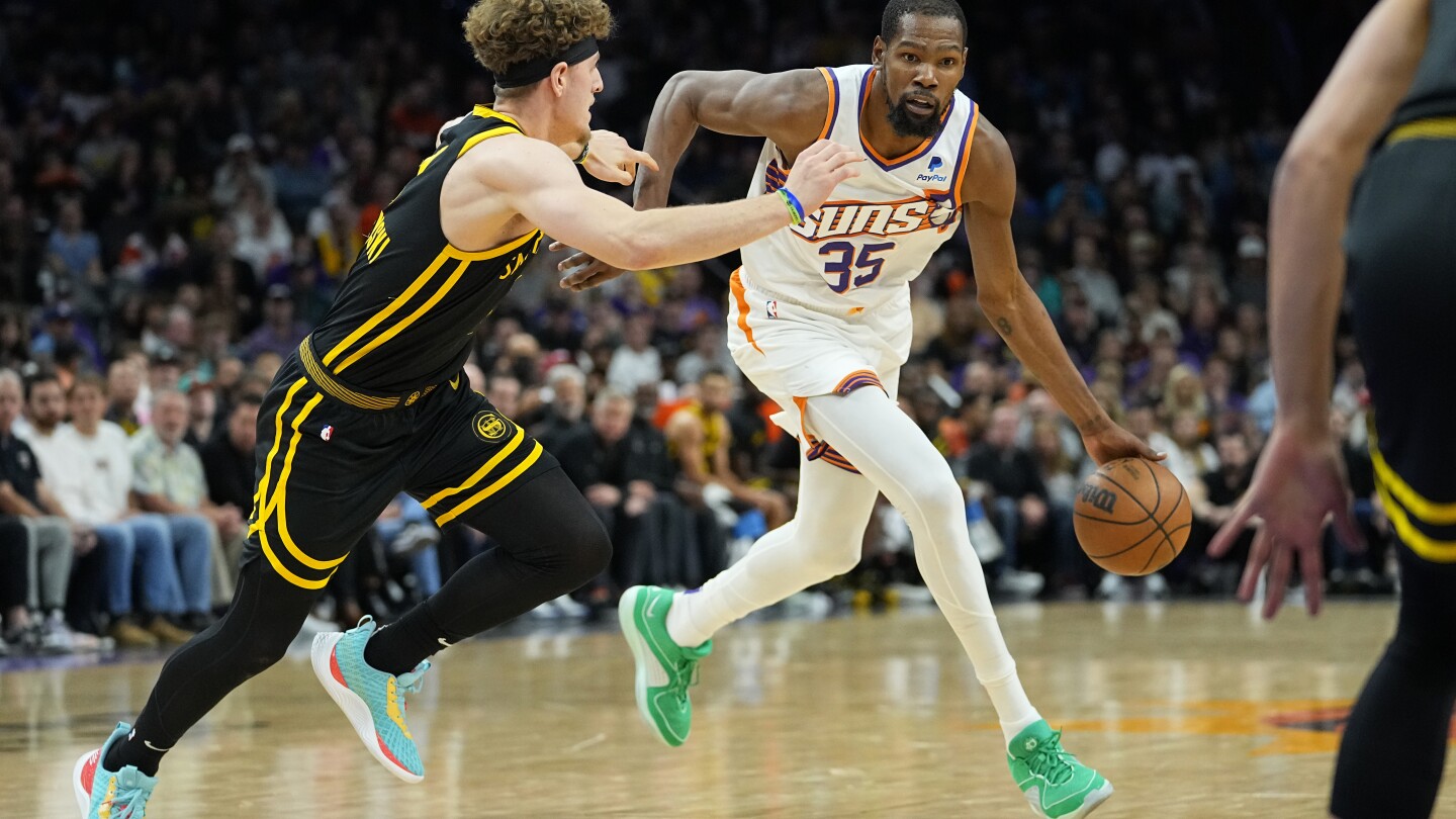 Durant absent pour un deuxième match consécutif en raison d'une douleur au pied droit, ne jouera pas contre les Knicks