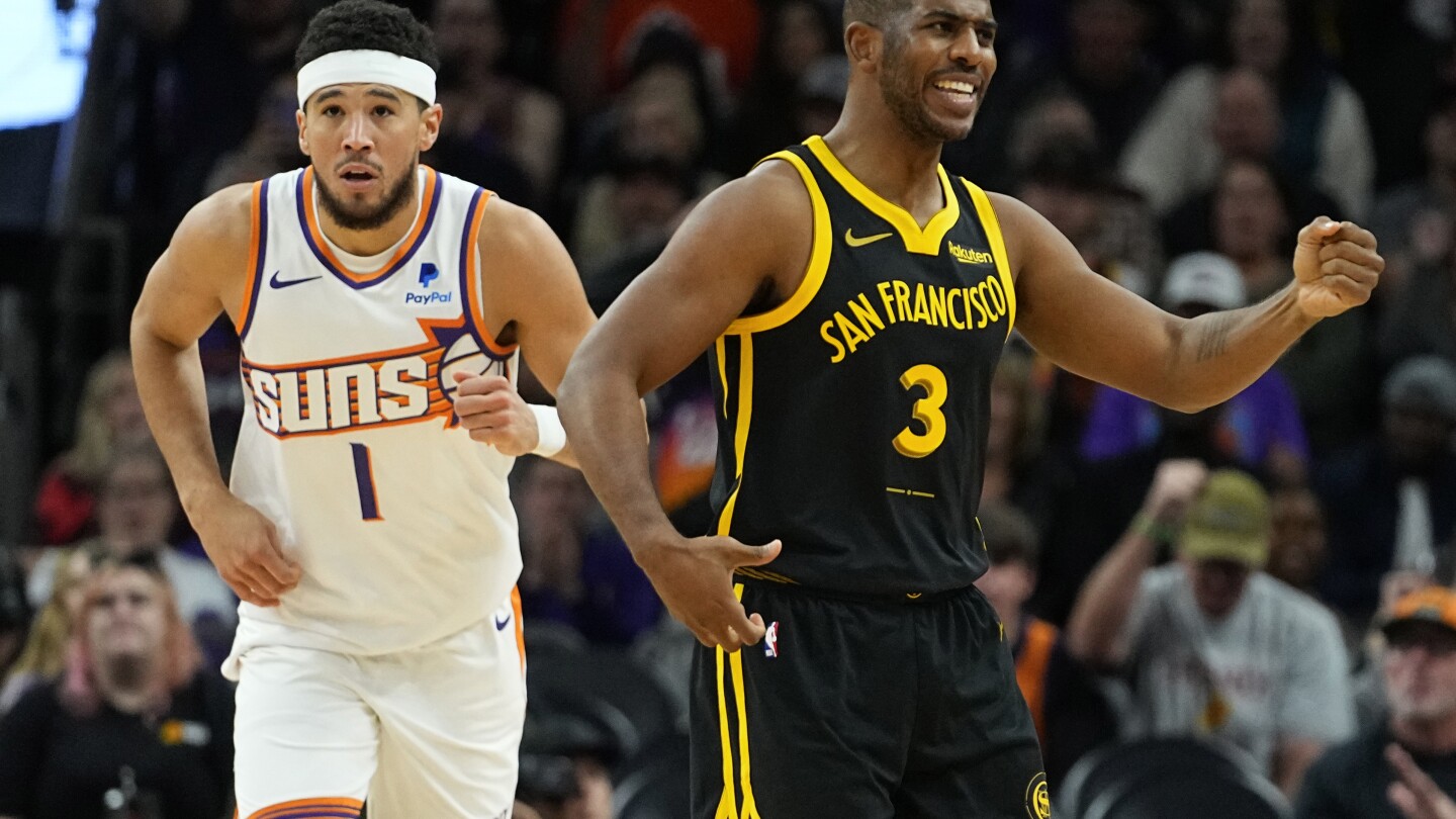 Durant et Booker mènent les Suns à une cinquième victoire consécutive en battant les Warriors 123-115