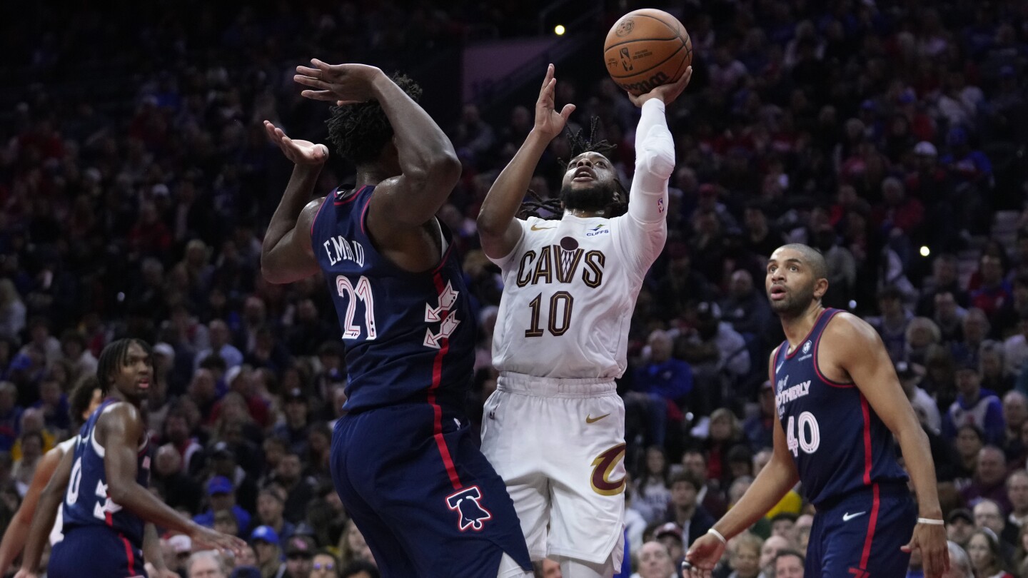 Garland mène les Cavaliers en désavantage numérique à une victoire de 122-119 contre les 76ers en prolongation