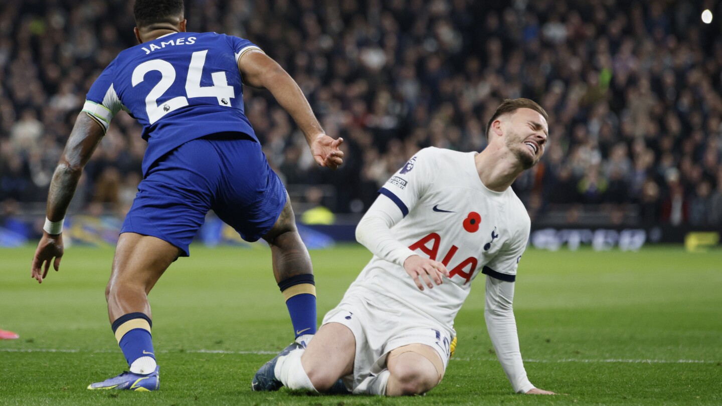 James Maddison absent de l'équipe d'Angleterre en raison d'une blessure à la cheville