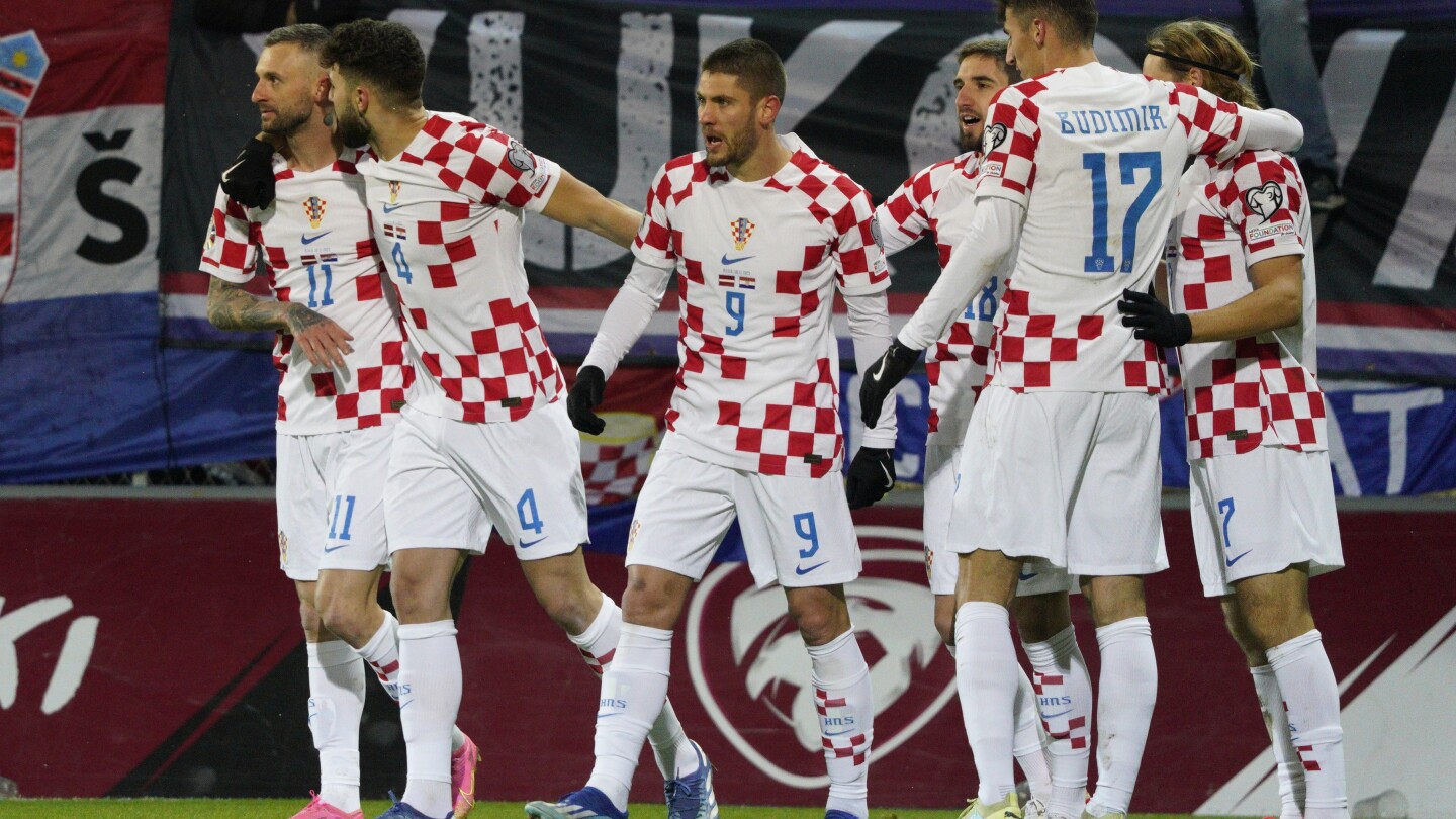 La Croatie en route pour l'Euro 2024 avec une victoire 2-0 sur la Lettonie après que le Pays de Galles ait perdu des points