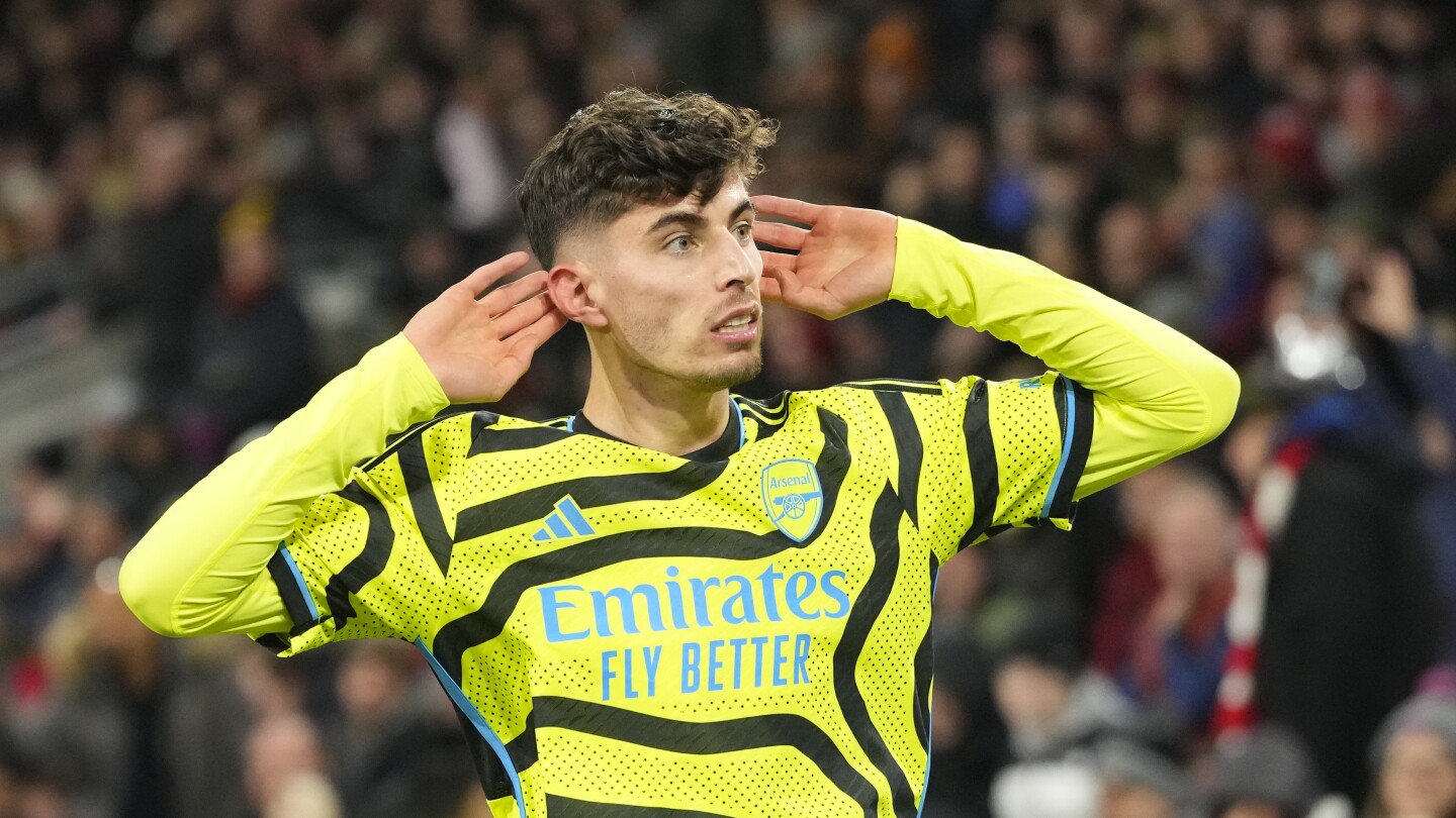 La tête de Havertz propulse Arsenal au sommet de la Premier League après une victoire 1-0 contre Brentford