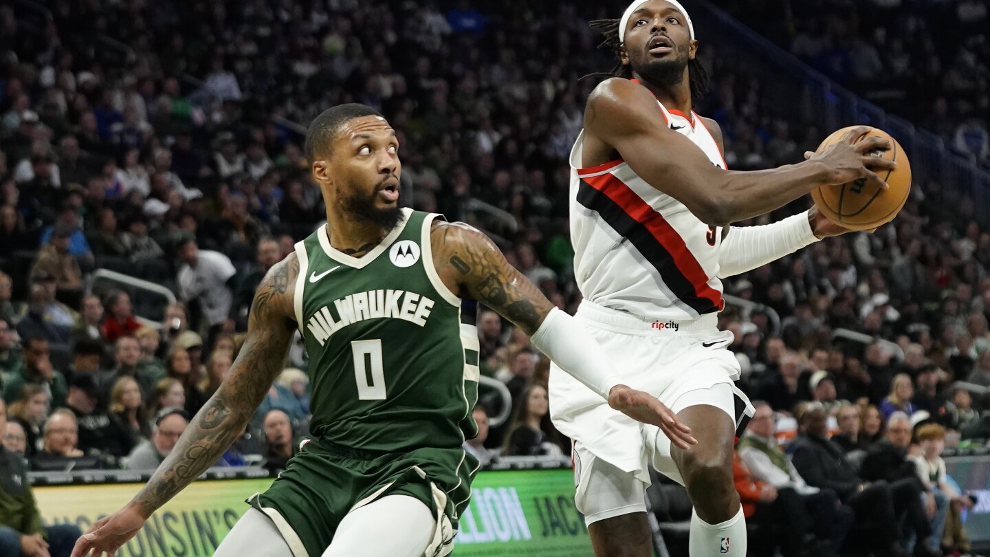 Les Bucks ont surmonté un déficit de 26 points pour battre les Trail Blazers lors du premier match de Lillard contre l'ancienne équipe