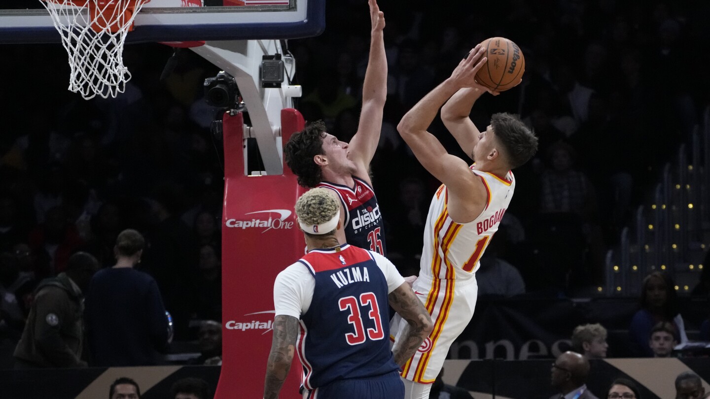 Les Hawks, les meilleurs marqueurs, battent Washington 136-108, infligeant aux Wizards leur 9e défaite consécutive