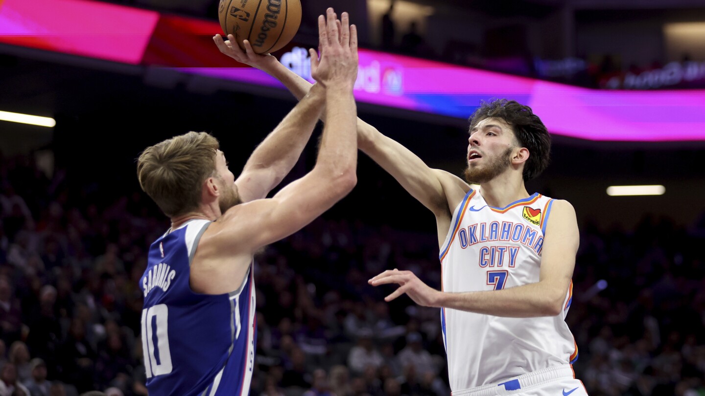 Sabonis obtient son 15e triple-double avec Sacramento, les Kings battent Thunder lors du tournoi en saison