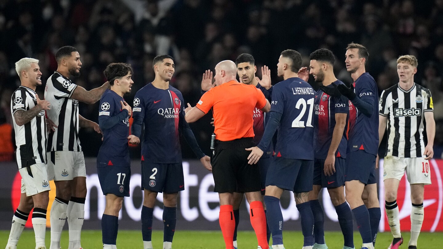 Un responsable du VAR exclu du match de Ligue des champions après le penalty tardif de Mbappé pour PSG contre Newcastle