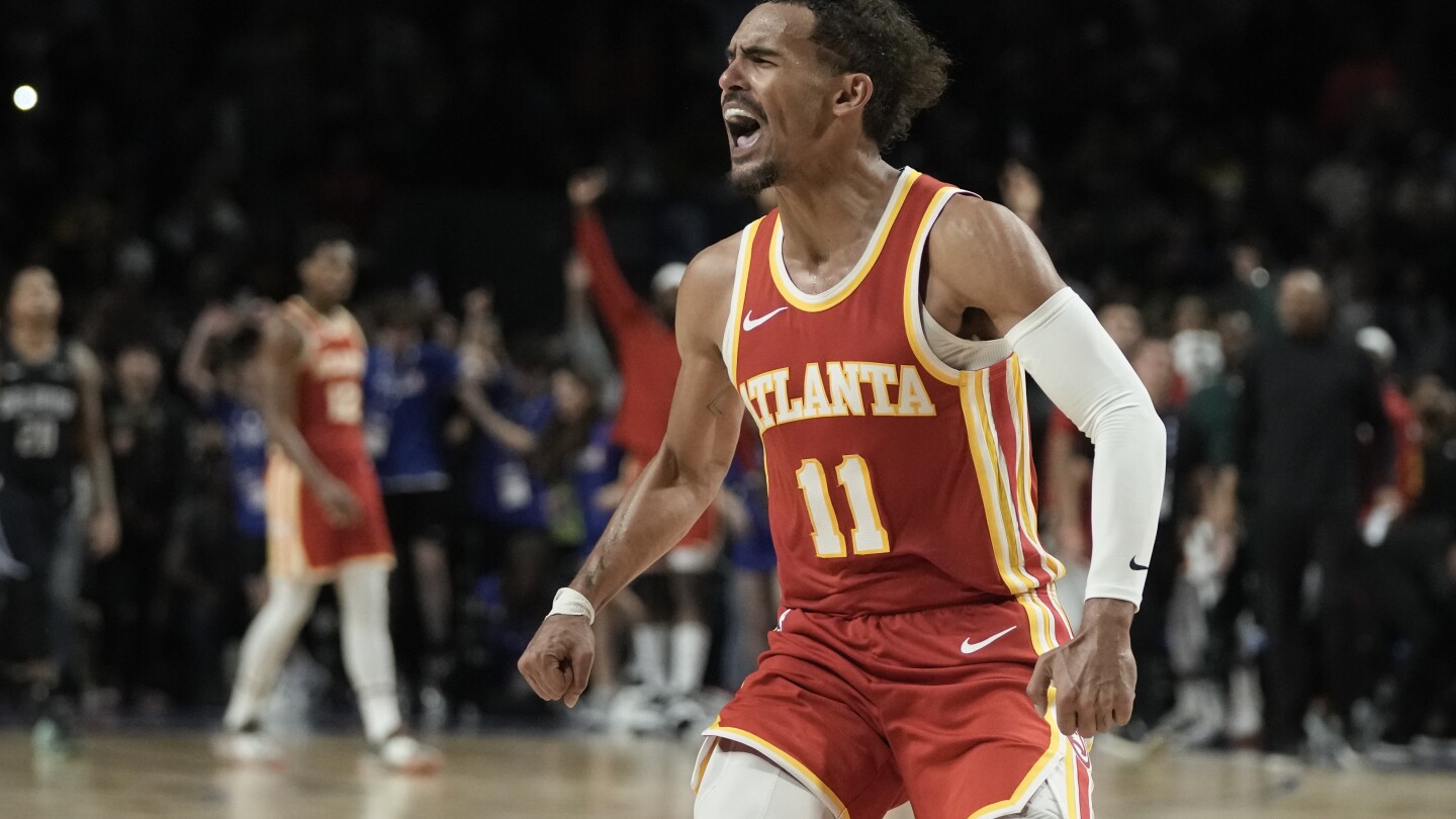 Young marque 41 points, Murray donne le feu vert à 3 alors que les Hawks battent le Magic 120-119 à Mexico