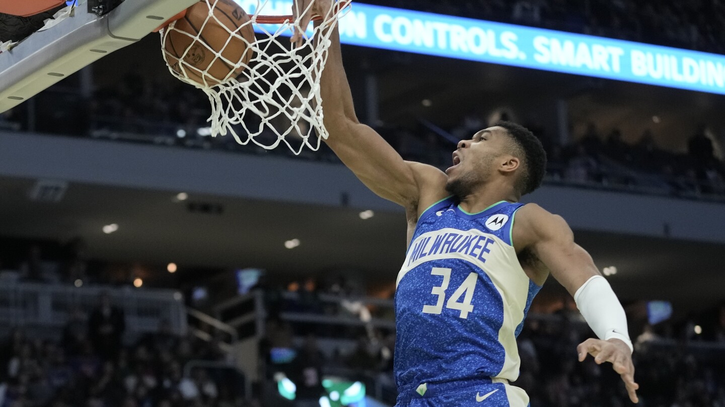 Antetokounmpo et les Bucks battent les Knicks 146-122 et se qualifient pour les demi-finales du tournoi en saison