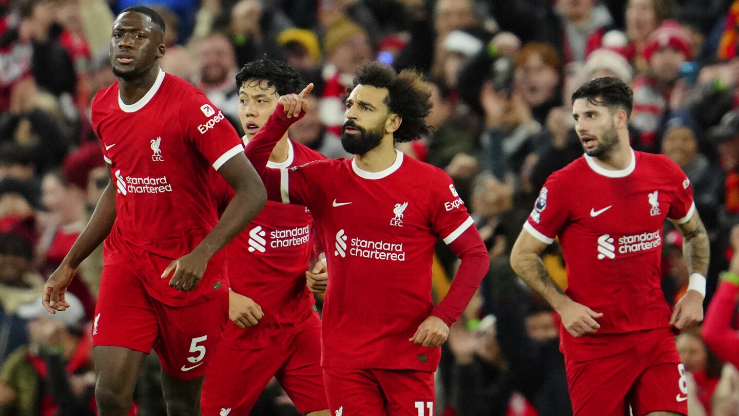Arsenal toujours en tête de l'EPL après un match nul contre Liverpool à Anfield