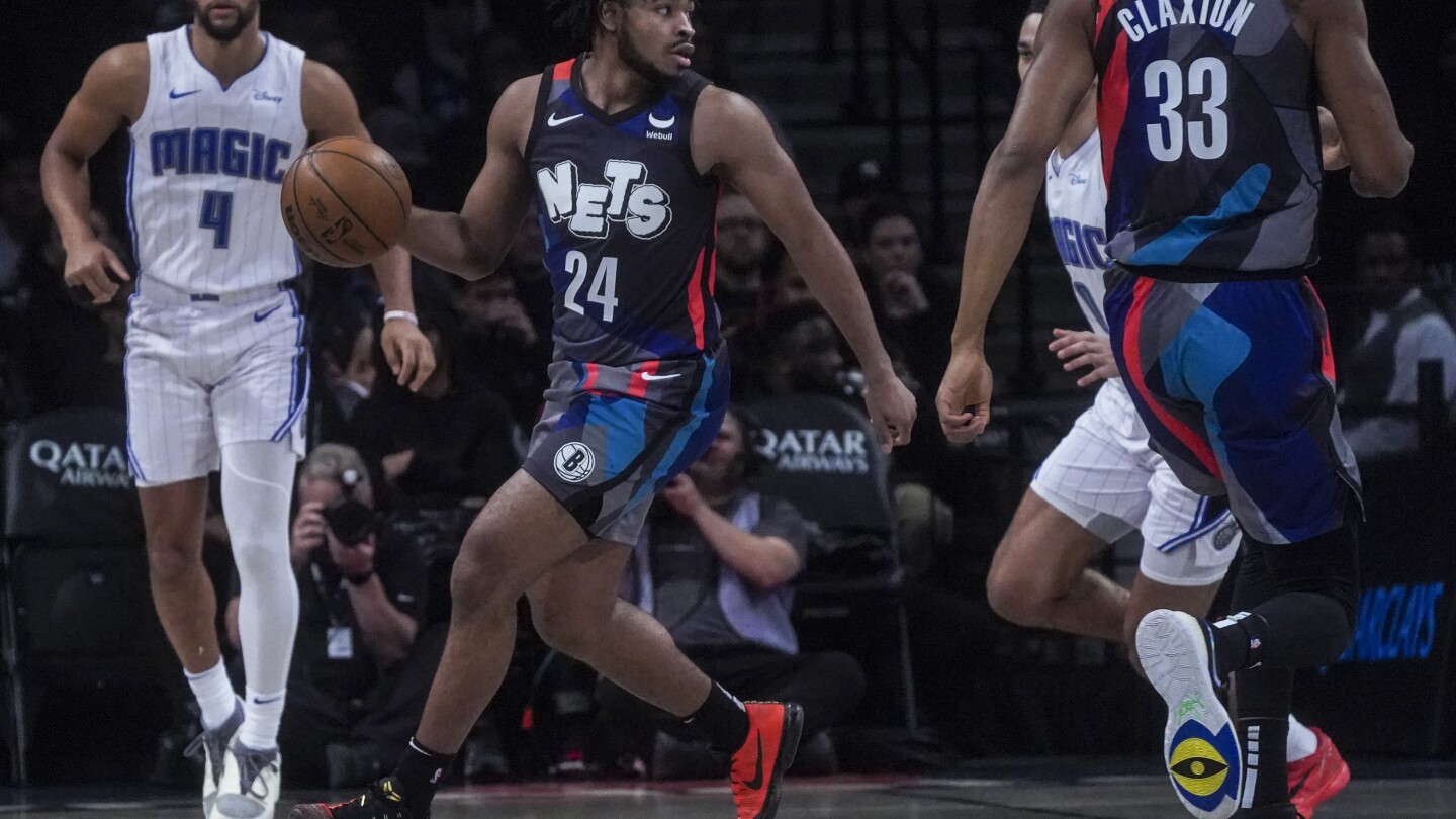 Bridges marque 42 points, 26 au premier quart-temps, alors que les Nets mettent fin à la séquence de neuf victoires consécutives de Magic