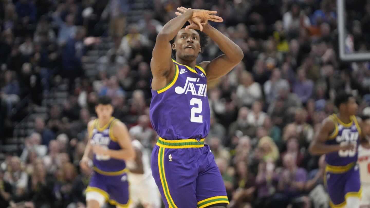 Collin Sexton marque 26 points, son record de la saison, Jazz bat les Knicks 117-113