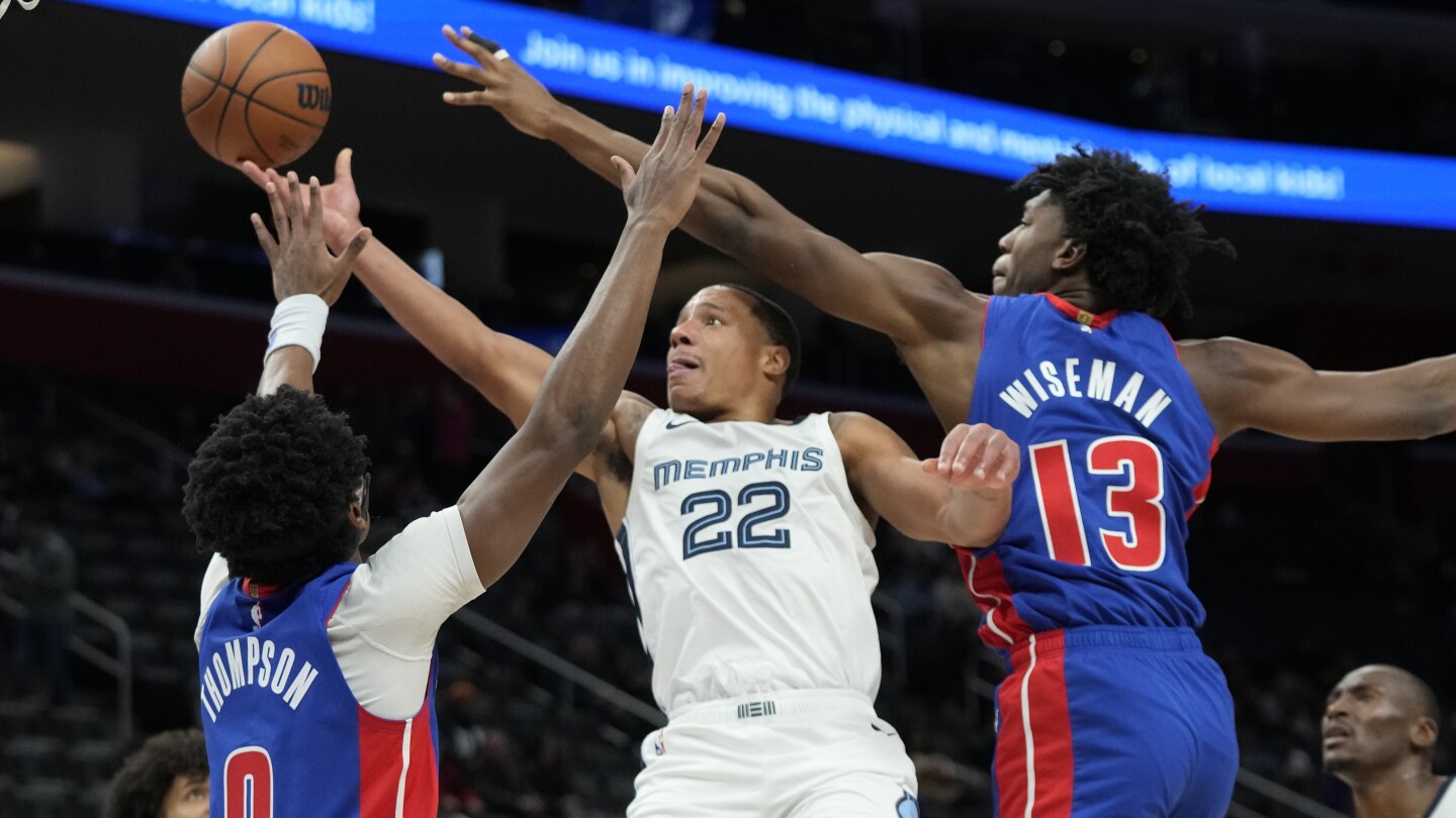 Desmond Bane marque 49 points, un sommet en carrière, les Grizzlies envoient les Pistons à une 18e défaite consécutive