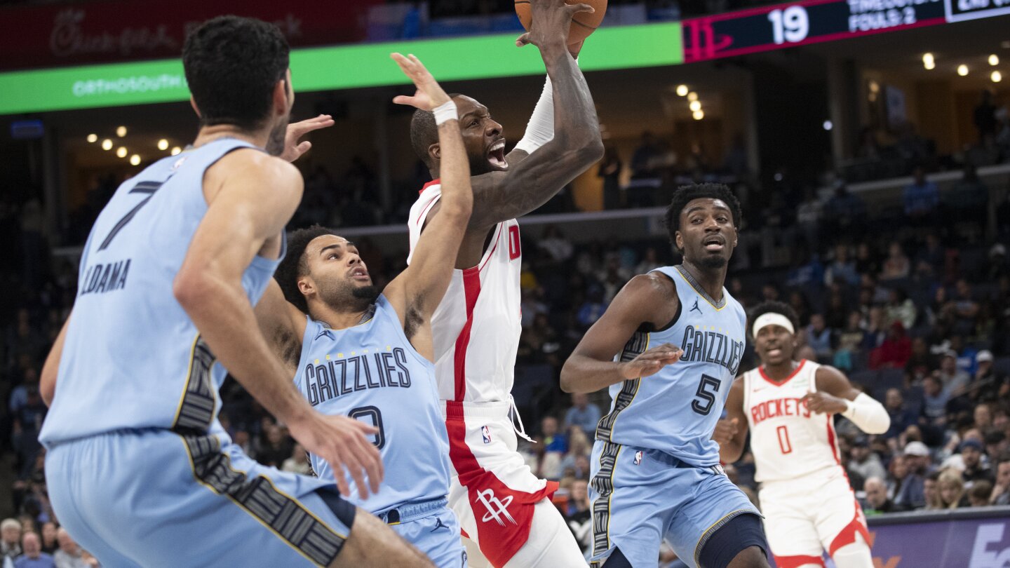 Dillon Brooks marque 26 points et les clés se rassemblent en 2e mi-temps alors que les Rockets battent les Grizzlies 103-96