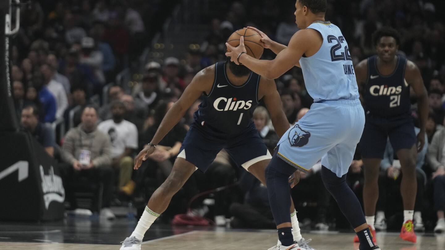 George et Harden aident les Clippers à clôturer le mois de décembre avec une victoire de 117-106 contre les Grizzlies