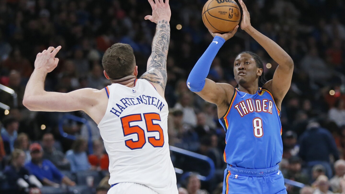 Gilgeous-Alexander et Williams mènent le Thunder devant les Knicks 129-120