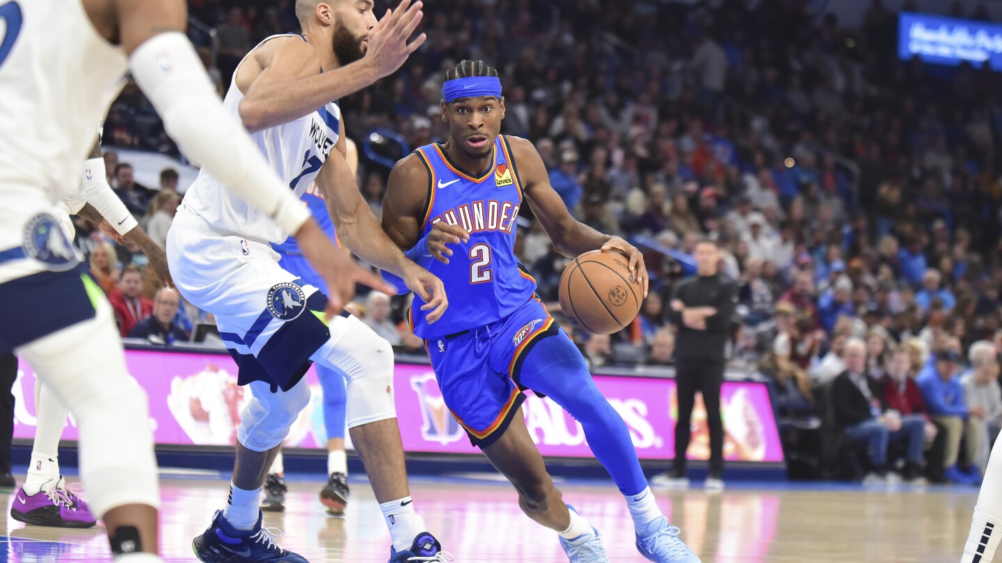 Gilgeous-Alexander marque 34 points alors que Thunder bat les Timberwolves 129-106