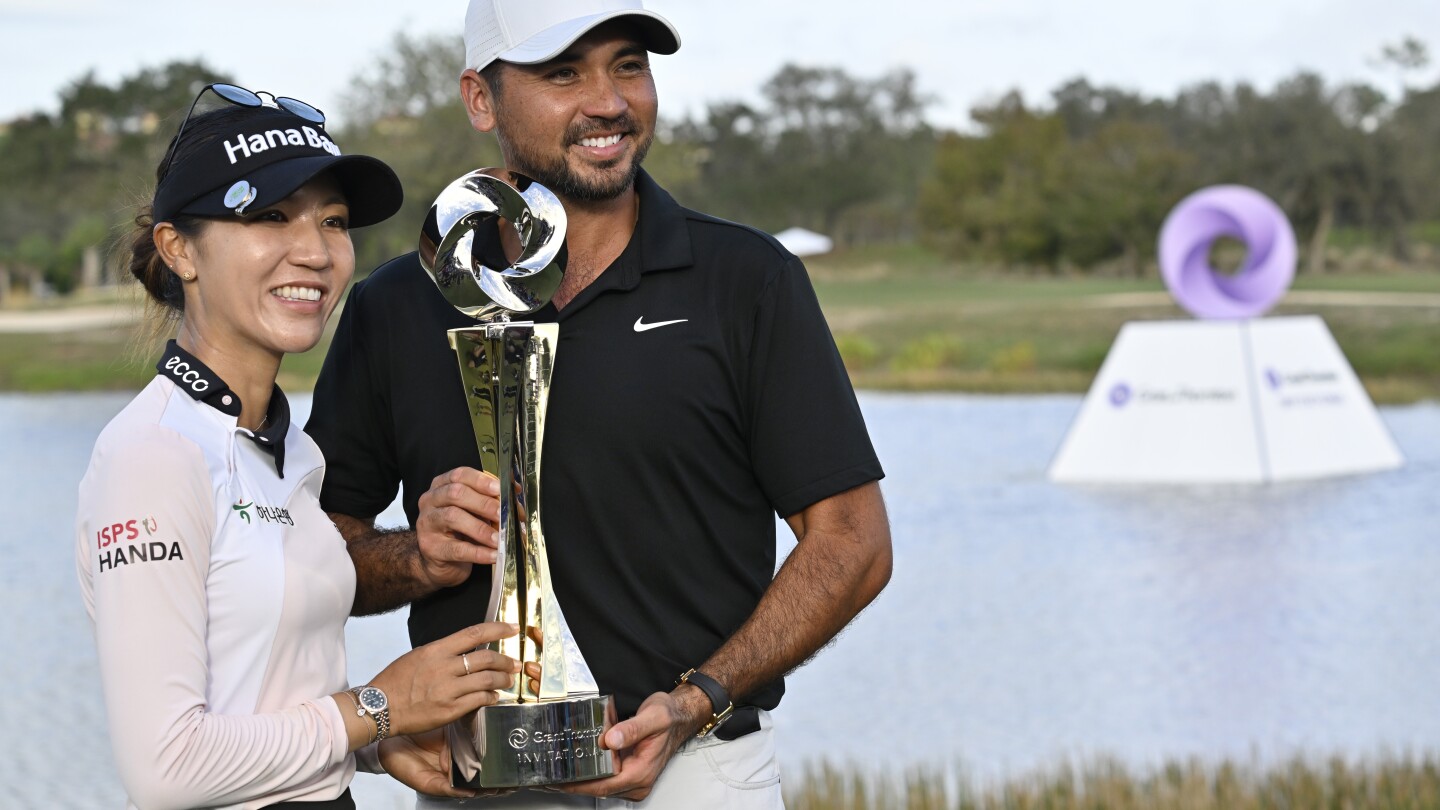 Jason Day et Lydia Ko remportent l'équipe mixte.  Toms et Andrade mènent le rallye américain tardif lors de la Coupe des champions du monde
