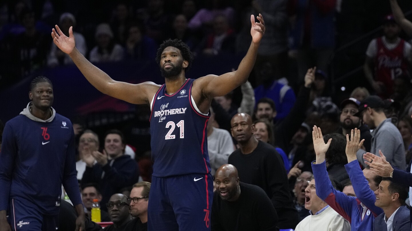 Joel Embiid propulse les 76ers de Philadelphie devant les Timberwolves du Minnesota 127-113