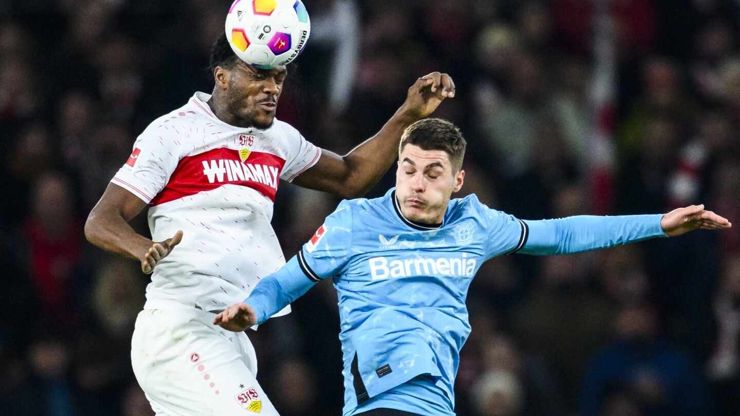 Le Bayer Leverkusen et Stuttgart se sont affrontés en quarts de finale de la Coupe d'Allemagne