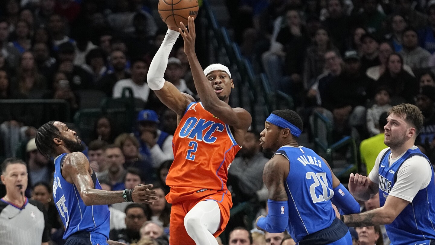 Le Thunder se rallie après avoir accordé une course tardive de 30-0 et battu les Mavericks 126-120