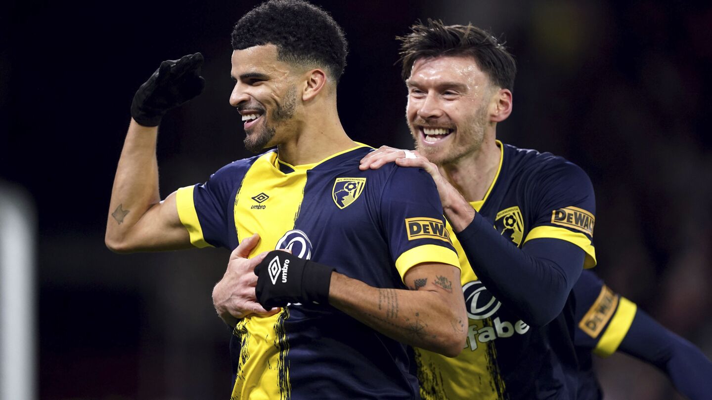 Le tour du chapeau de Solanke devance Bournemouth pour gagner contre Nottingham Forest à 10