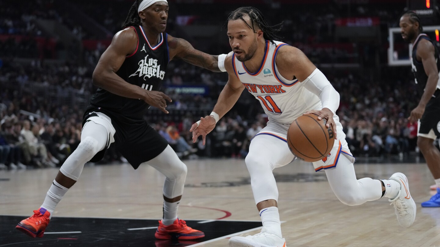 Les Clippers étranglent les Knicks 144-122 pour leur 7e victoire consécutive, la meilleure de la NBA