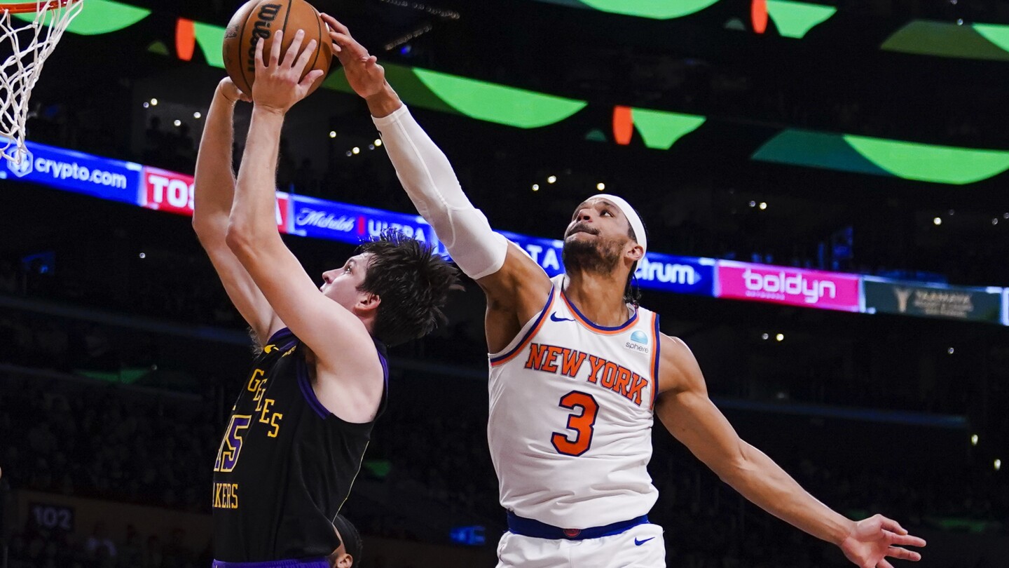 Les Knicks surmontent le 109e triple-double de LeBron James et tiennent tête aux Lakers 114-109