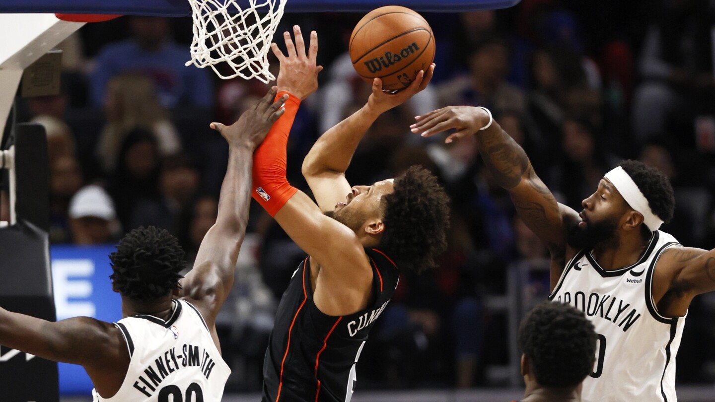 Les Pistons établissent un record sur une saison avec une 27e défaite consécutive et tombent face aux Nets 118-112
