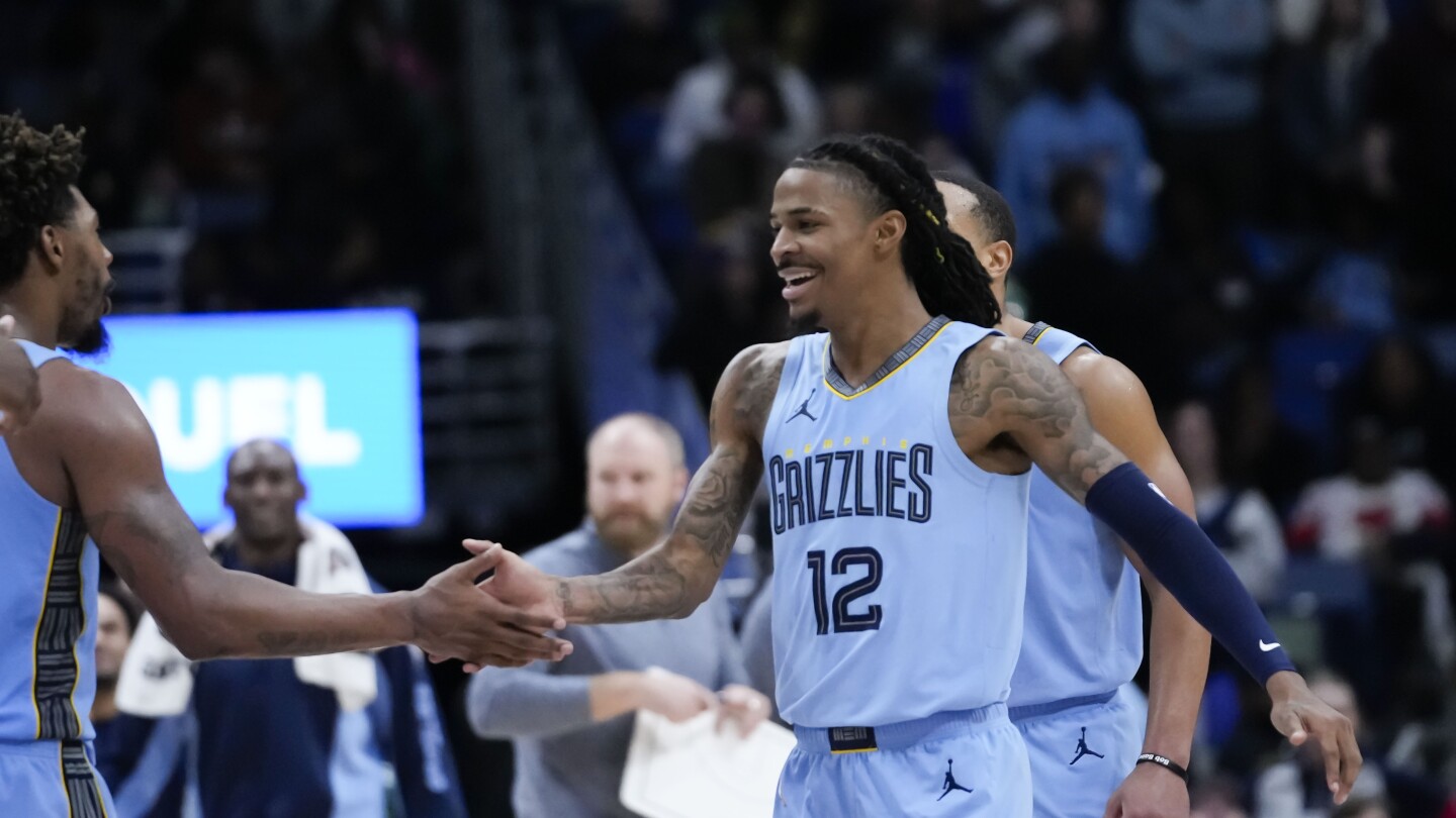 Morant a rapidement fait rouler les Memphis Grizzlies et déborde d'optimisme