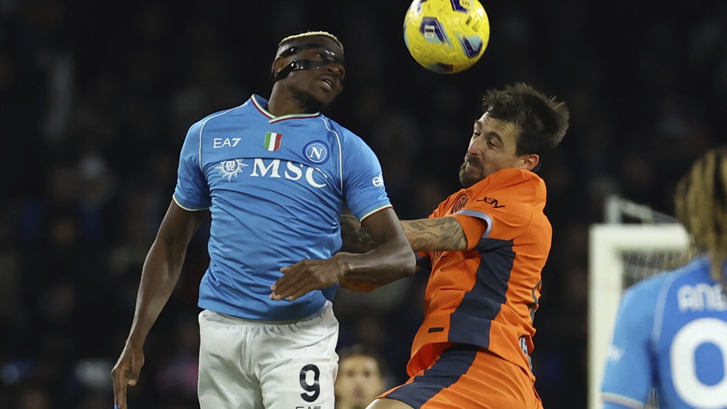 Osimhen remporte le titre de joueur africain de l'année avant le match clé de la Ligue des champions.  Oshoala remporte le prix féminin