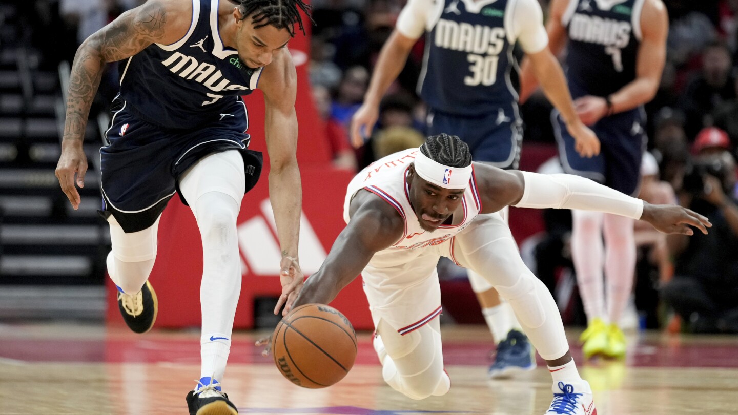 Sengun a 22 points et 15 rebonds pour aider les Rockets à vaincre les Mavericks sans Luka 122-96