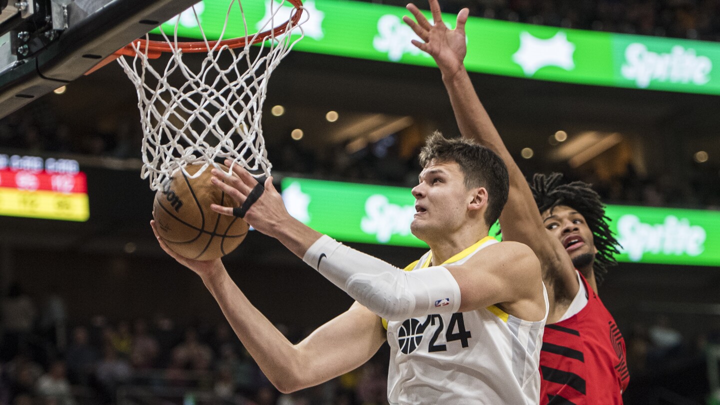 Sexton a un sommet de 25 points pour la saison, Jazz a battu les Trail Blazers 118-113 en prolongation