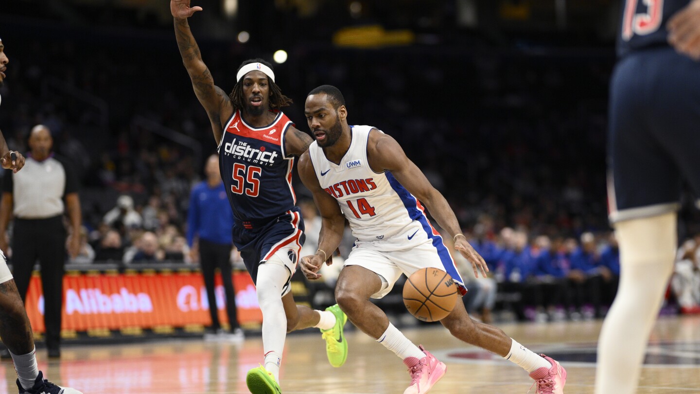 Alec Burks sort du banc et a marqué 34 points pour mener les Pistons devant les Wizards 129-117