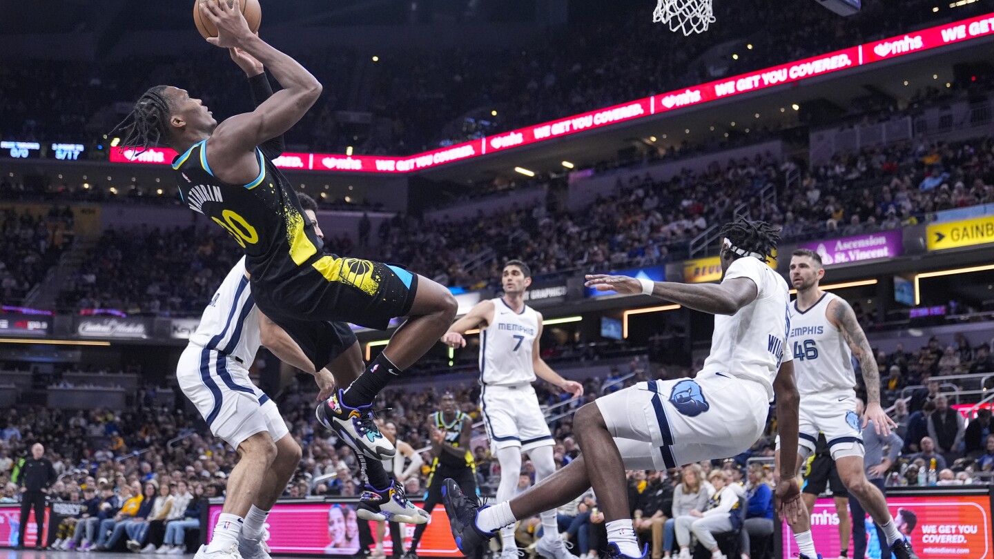 Bennedict Mathurin marque 24 pour mener les Pacers contre les Grizzlies 116-110