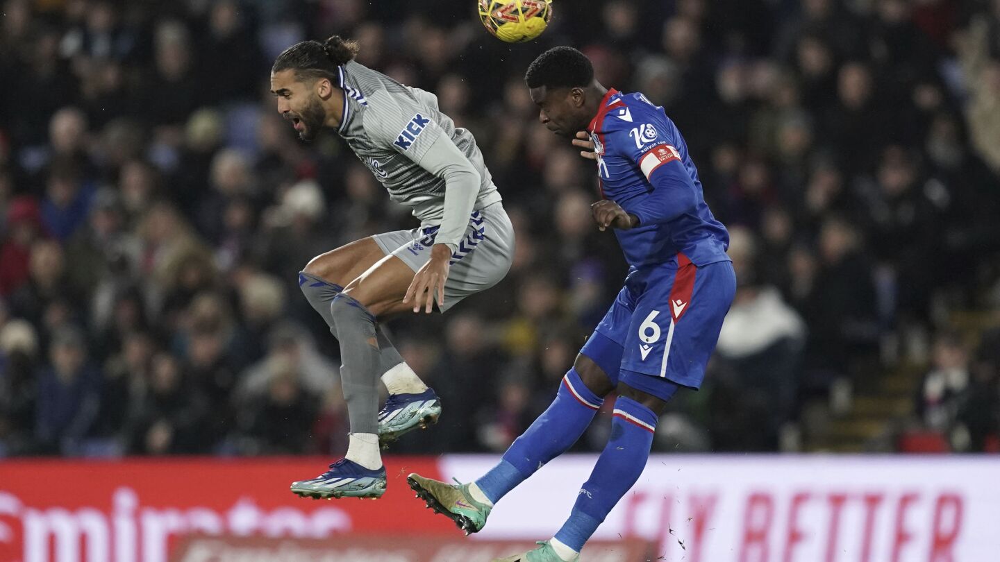 Calvert-Lewin expulsé alors qu'Everton et Crystal Palace font match nul 0-0 en FA Cup