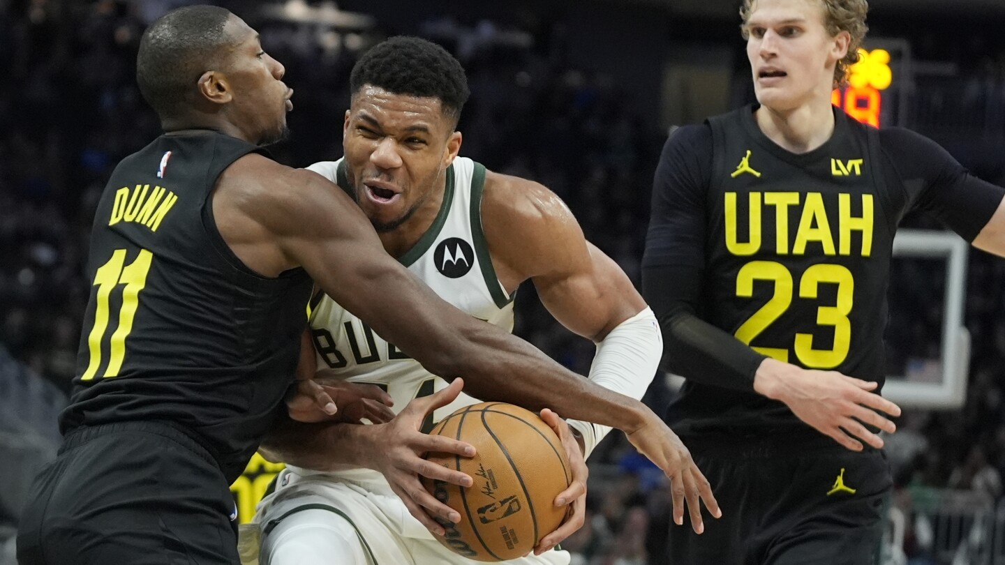 Clarkson et Markkanen marquent chacun 21 pour mener le Jazz devant les Bucks 132-116
