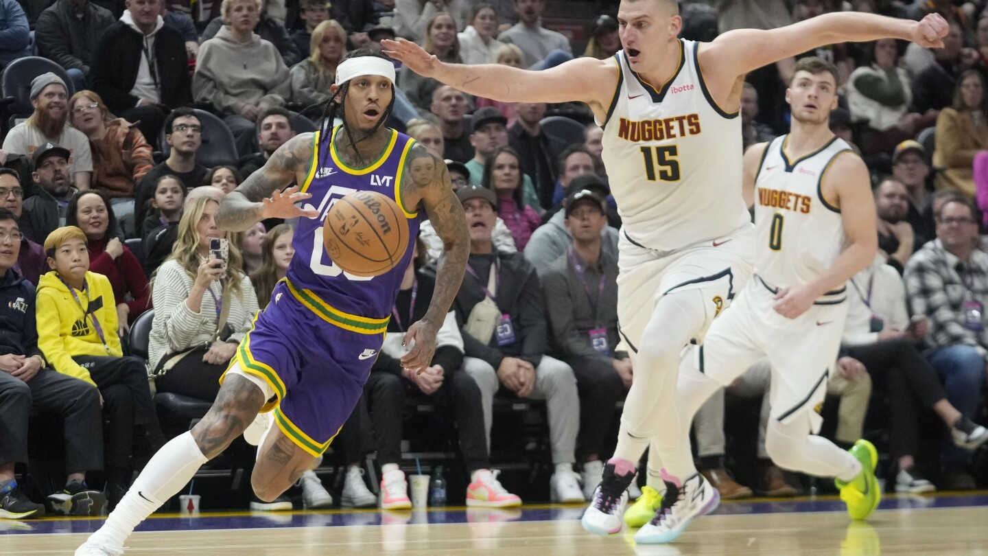 Clarkson marque 27 points pour aider le Jazz en plein essor à battre les Nuggets 124-111