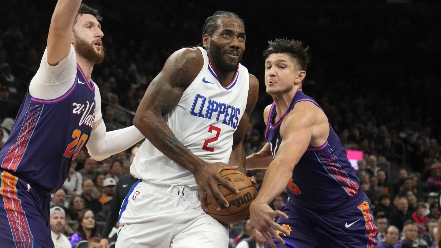 George marque 33 points, Leonard en ajoute 30 pour aider les Clippers à battre les Suns 131-122