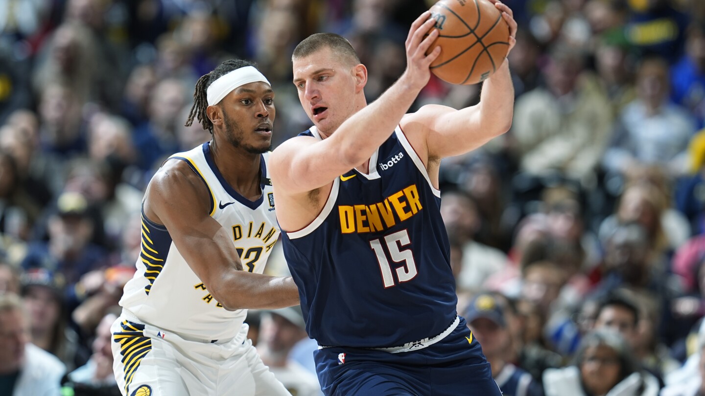 Jokic mène un effort offensif équilibré lors de la victoire 117-109 des Nuggets contre les Pacers