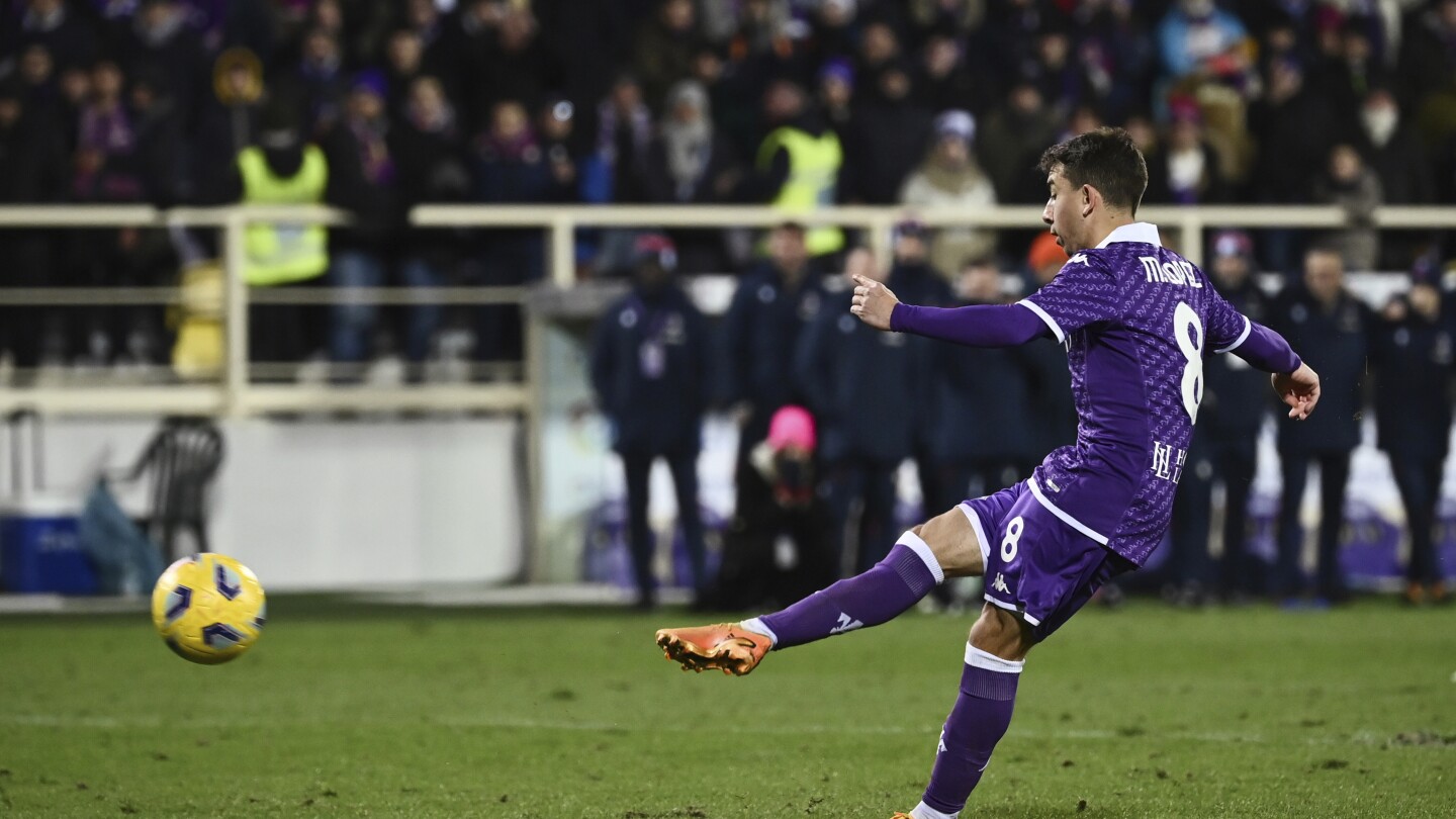 La Fiorentina a besoin de pénalités pour battre Bologne et atteindre les demi-finales de la Coupe d'Italie pour la 3e année consécutive